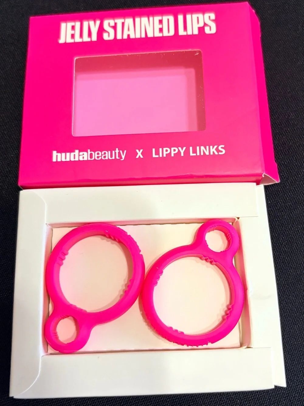 huda beauty Jelly Stained Lips Lippy Links - Holds Lip Product and Lip Liner New - Picture 2 of 5